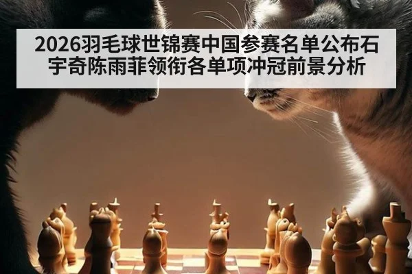 2026羽毛球世锦赛中国参赛名单公布石宇奇陈雨菲领衔各单项冲冠前景分析